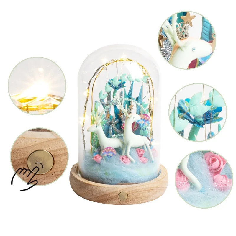 Глина для моделирования с набором инструментов Robud Deer's Para 3d цветная глина