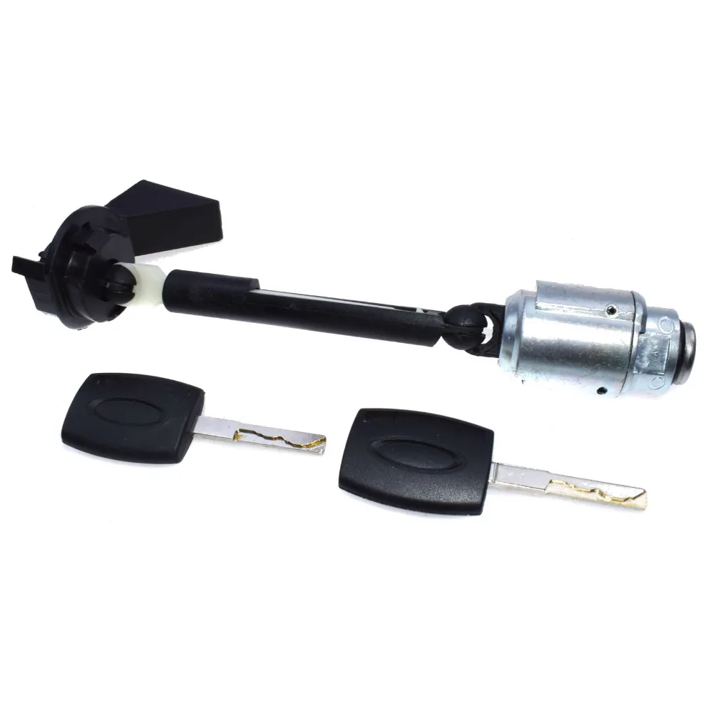 ISANCE капот Блокировка блокировки Комплект цилиндров 2 ключа для Ford Focus II Mk2 2004 2011 OE