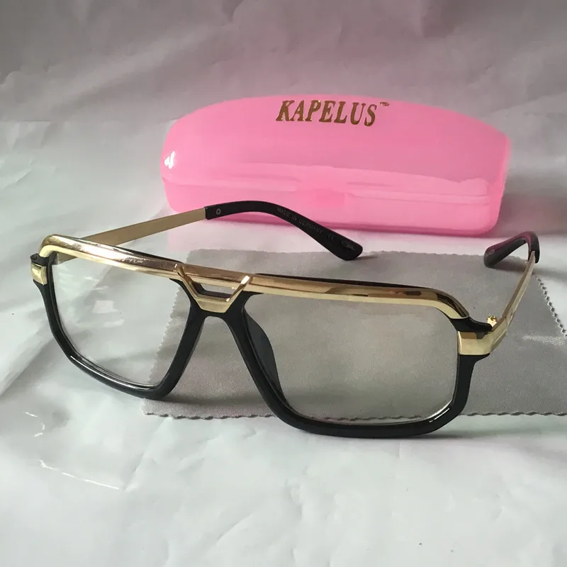 Серый Kappelus коричневые солнцезащитные очки мужские уличные повседневные солнцезащитные очки Металлические солнцезащитные очки 4028B - Цвет линз: Серый