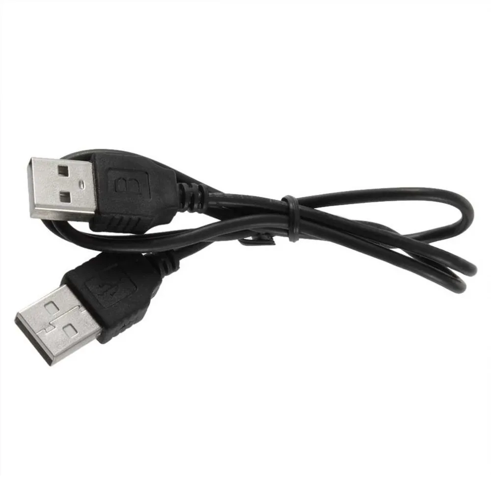 Новинка 1 шт. высококачественный черный USB 2 0 штекер для штекера M/M удлинитель