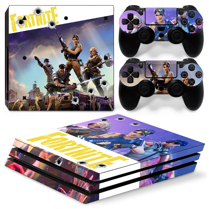 Ostststicker Виниловая наклейка наклейки из кожи с мультипликационным принтом для PS4 Pro