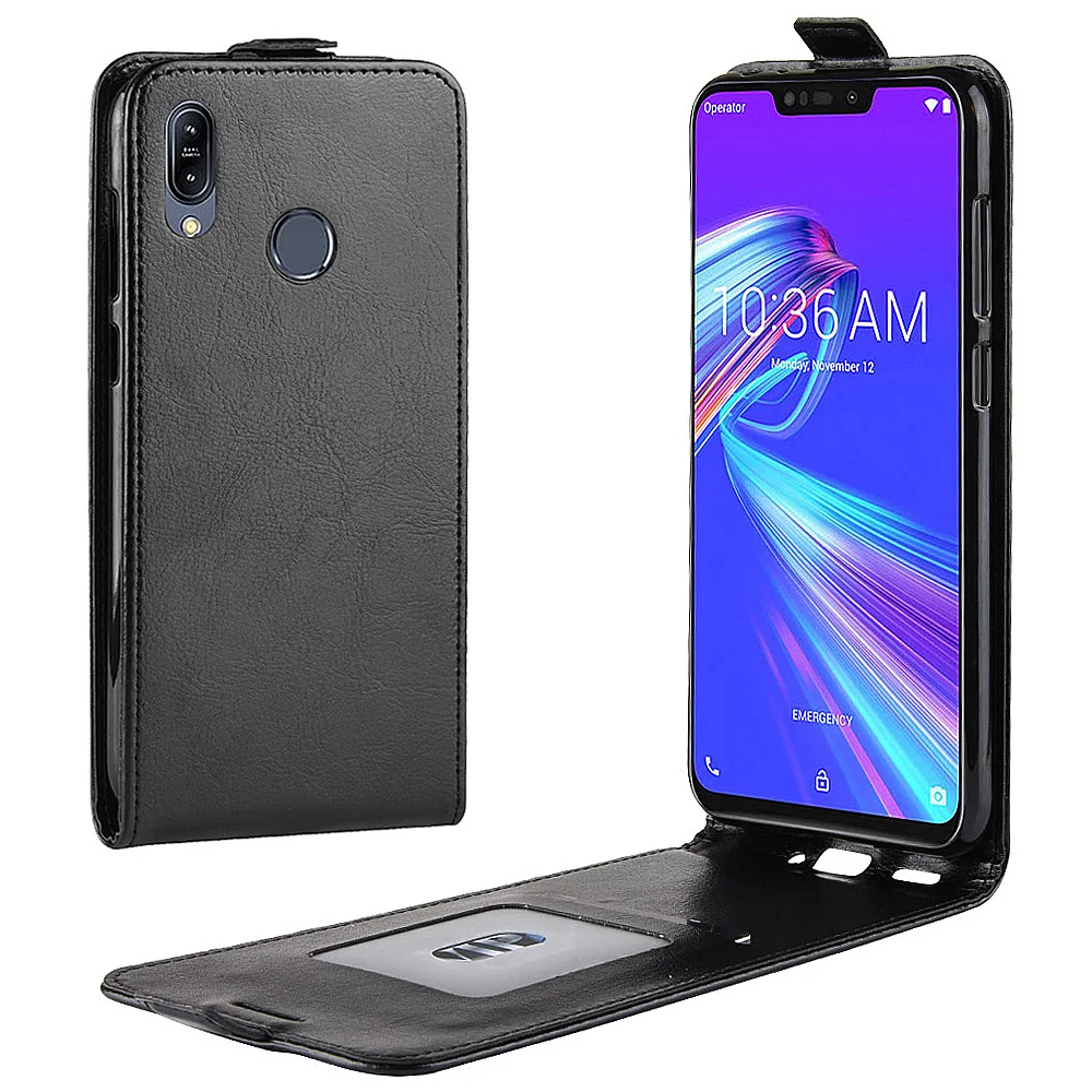 Флип-кожаный чехол JONSNOW для Asus Zenfone Max Pro M2 ZB631KL X01BD Роскошный чехол из искусственной кожи для Asus ZB633KL X01AD чехол для телефона