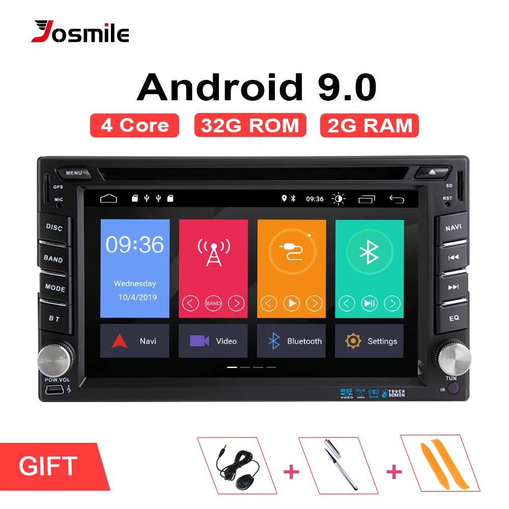 Авторадио 2 din Android 9 0 автомобильный головный блок для Nissan Note Qashqai Xtrail Almera 3