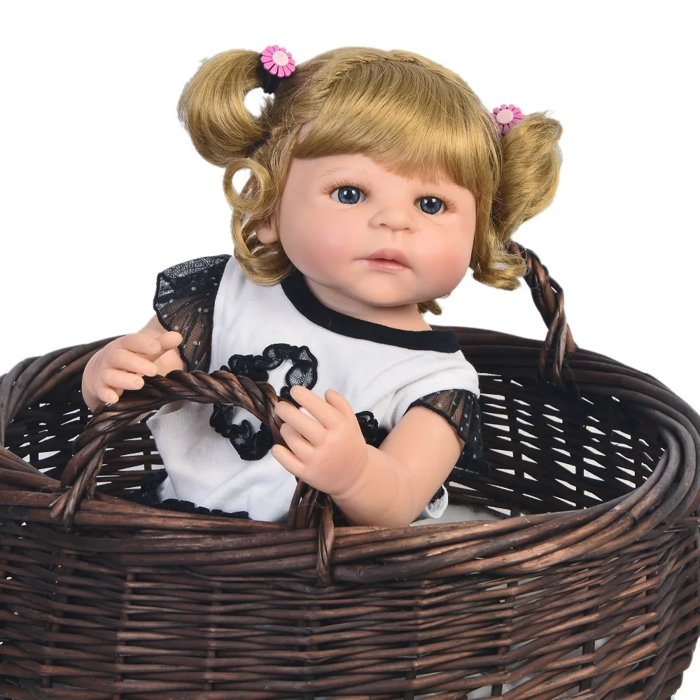 23 &quotсиликоновая кукла для новорожденных девочек Реалистичная малышей куклы