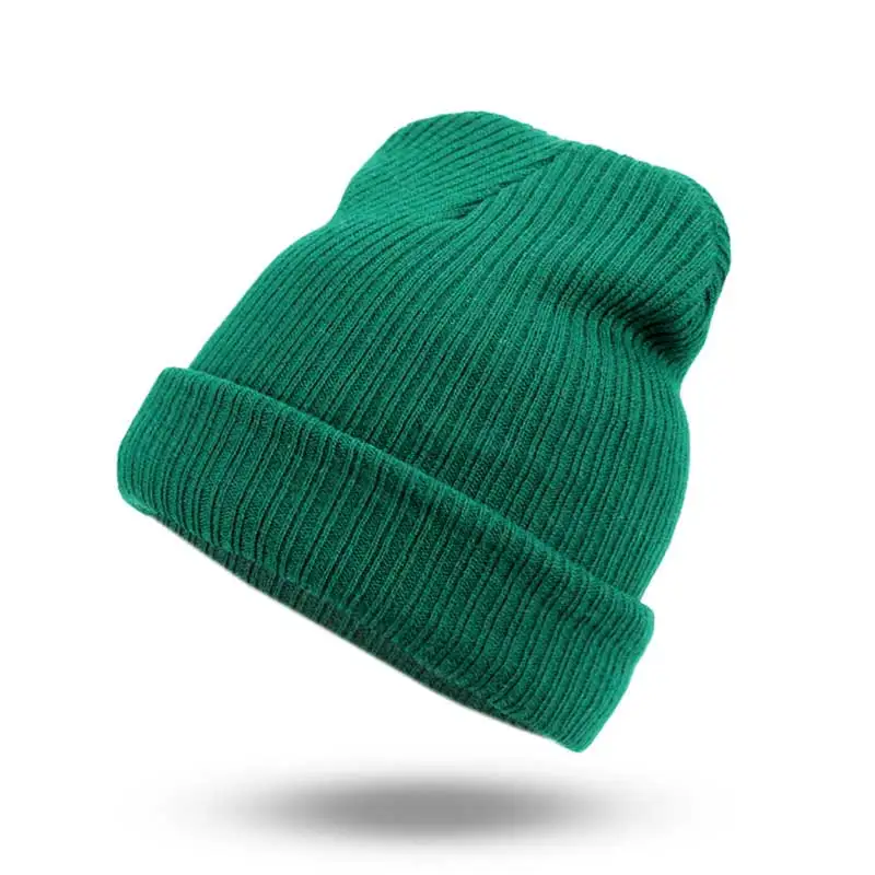 Зимняя шапка для женщин мужчин вязание Beanie 2018 хип-хоп Skullies шапочки унисекс
