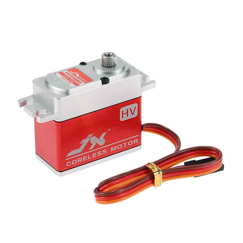 JX PDI-HV7246MG 46 кг металлическая передача цифровой высокого напряжения Coreless стандартный сервопривод для RC автомобилей 550-700 самолет вертолет