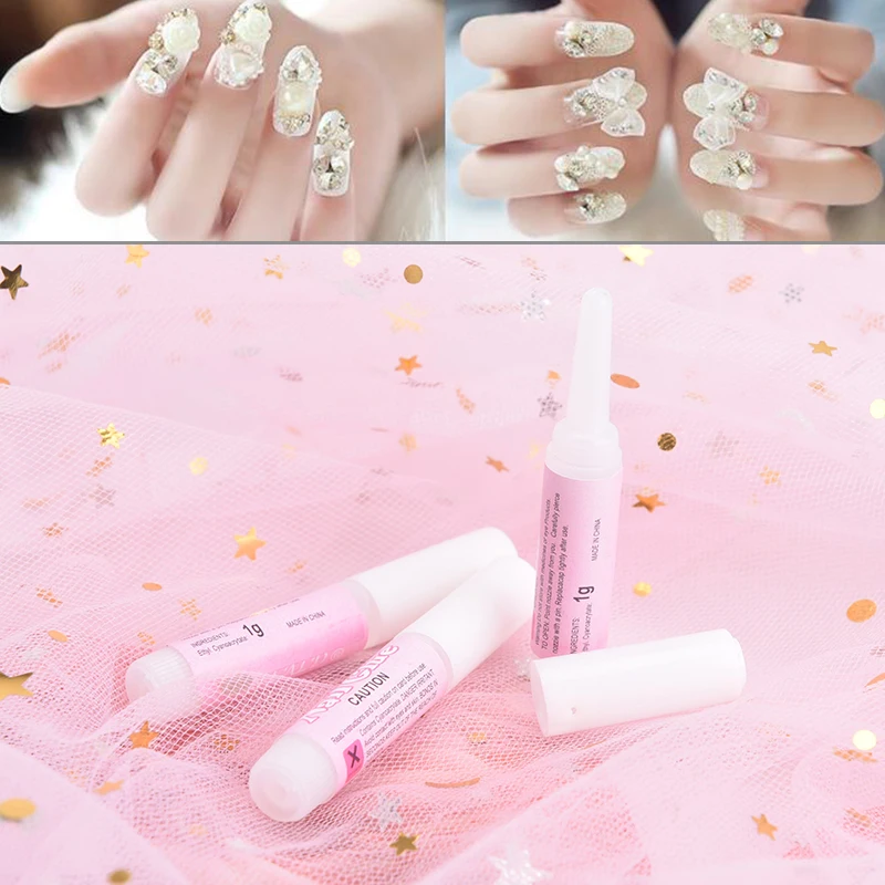 3 шт./лот высокое качество клей для ногтей аксессуары ложное искусство