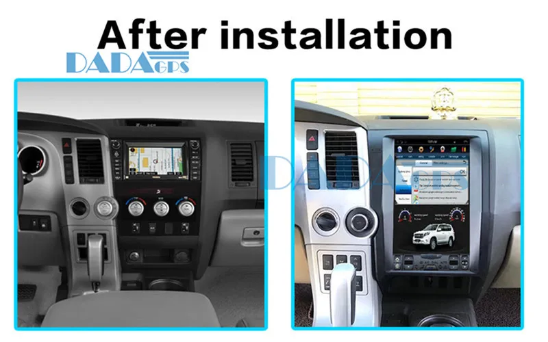 13,6 дюймов Tesla Автомобильный gps навигация для Toyota Tundra 2007-2013 головное устройство без DVD плеер стерео Мультимедиа 1 din радио Android