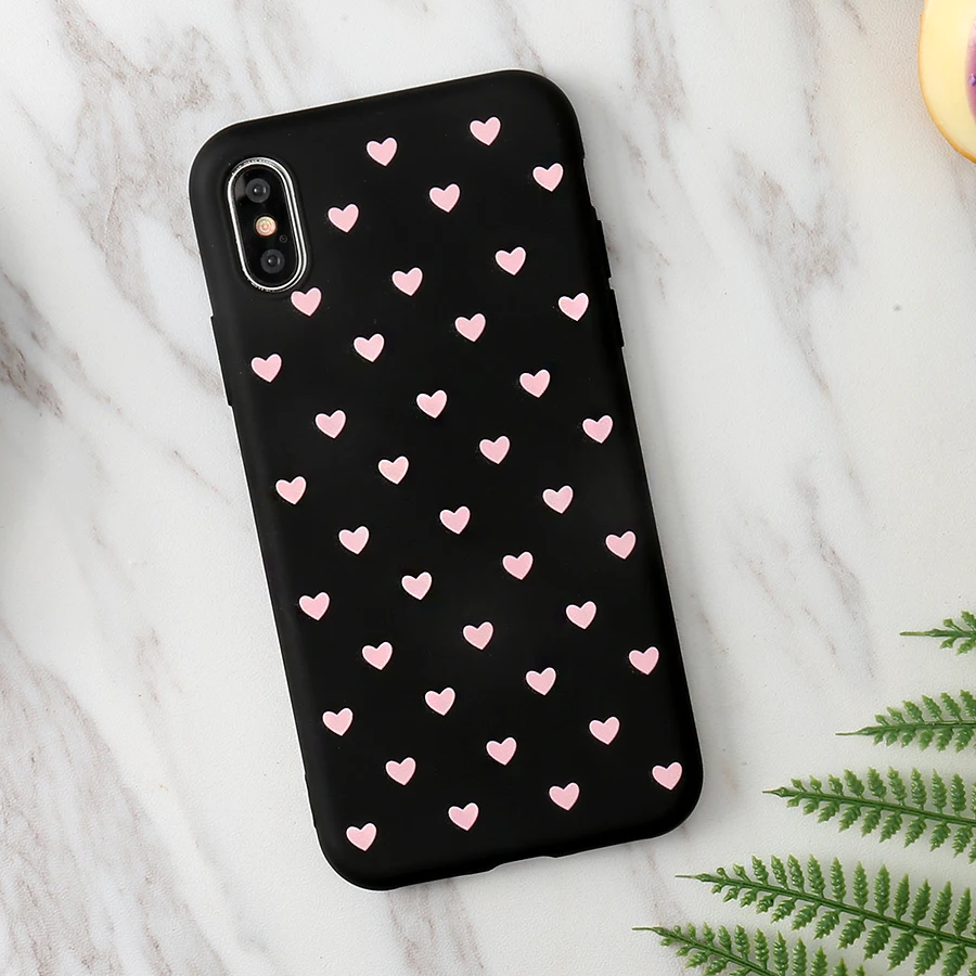 Love Heart Soft Silicone Phone Case For Huawei Y6 Y5 III II Nova 2 2S Plus P10 P9 Selfie Y7 Prime lite Mate 8 9 Pro GR3 |