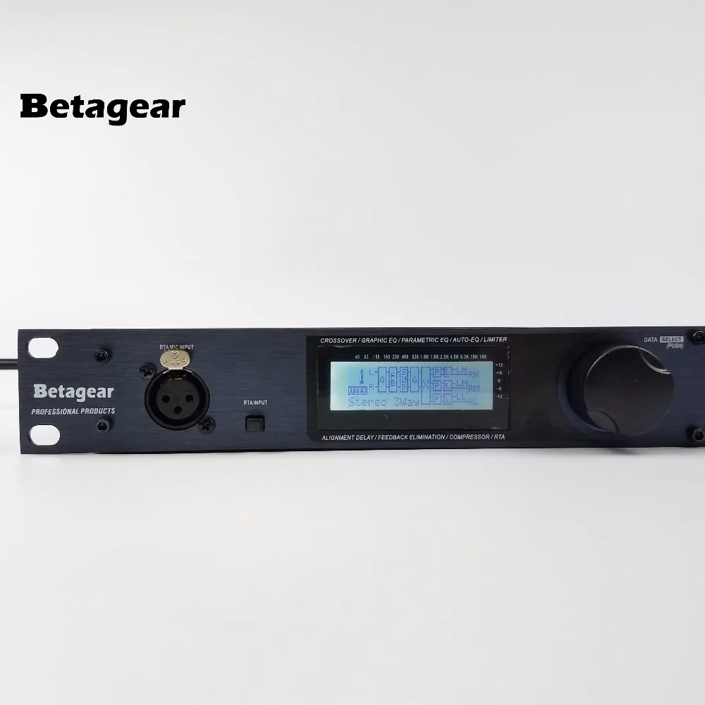 Betagear привод стойки PA выравнивание и громкоговоритель система управления в стойку PA студия эффектов процессоры 2 Вход 6 выход