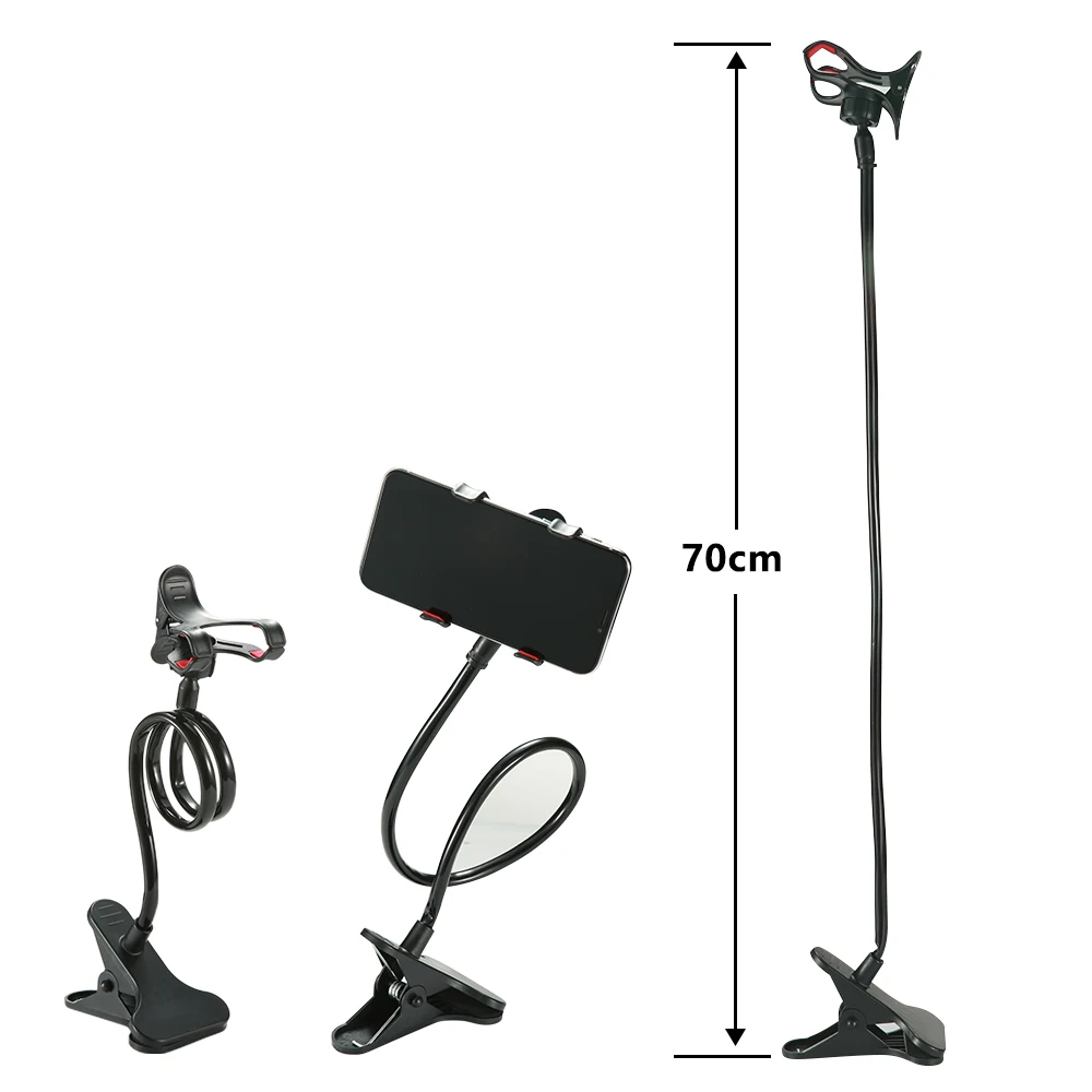 KISSCASE 360 Rotating Flexible Long Arm Lazy Bracket For iPhone Samsung Desktop Phone Holder Stand Support Xiaomi Huawei | Мобильные