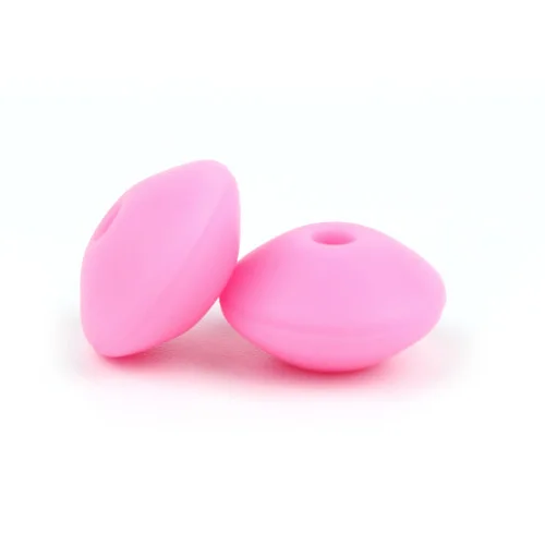 BOBO. BOX 500 шт Силиконовые бусины 12 мм перле Силиконовые Прорезыватели DIY бусины пищевого качества силиконовые счеты бусы Прорезыватели ожерелье уход - Цвет: 16