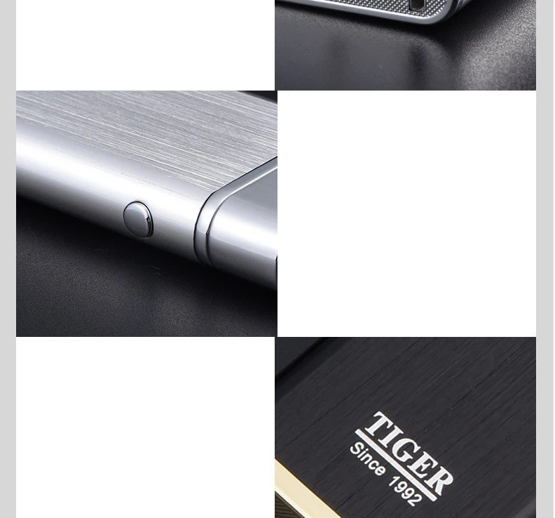 Tiger брендовая плазменная USB Зажигалка для деловых мужчин стиль Cigaratte ветрозащитная электрическая зажигалка Бесплатный лазерный логотип