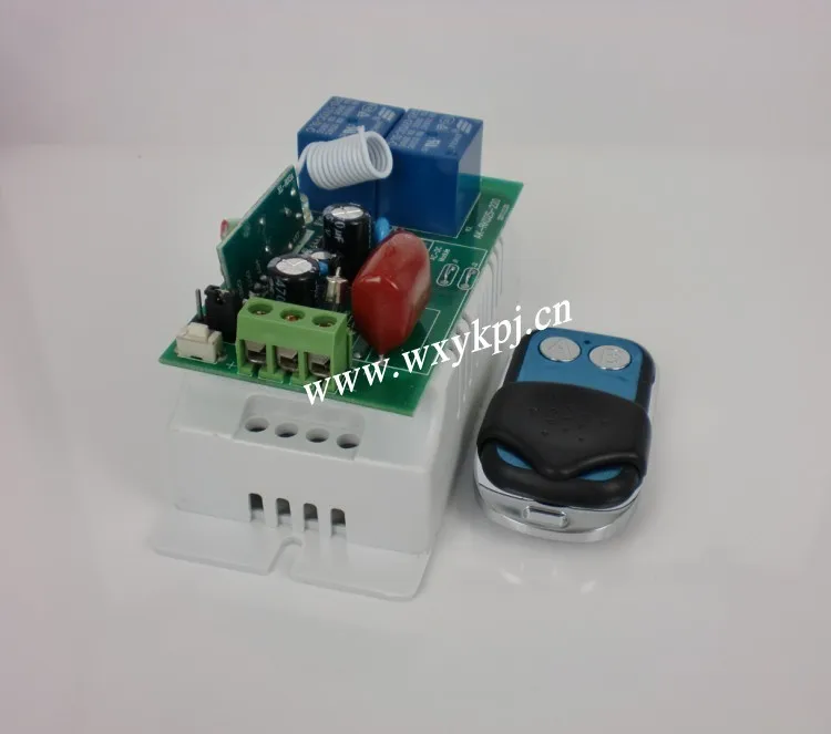 AC 220V 2CH RF Беспроводная система дистанционного управления передатчик и приемник 315