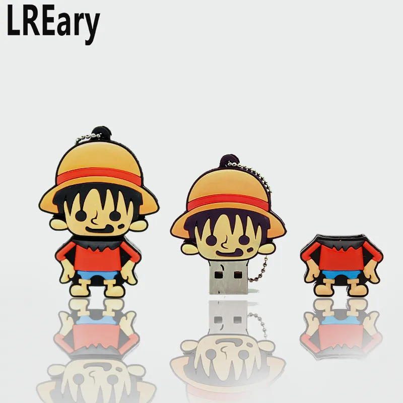 Mini Lovely monkey флеш диск usb 2 0 U disk Luffy Brook 4g 8g pendrive 16g 32g карта памяти с