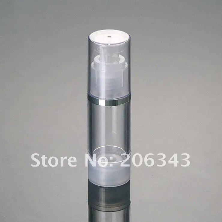 30ML airless plastic lotion bottle with airless pump used for Cosmetic Packaging