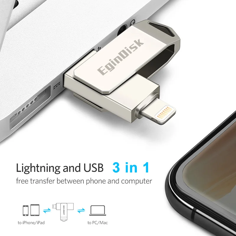 Usb флешка для iPhone 6 6S 6P 7 7S 7P 8 8P X XS XR Otg USB флеш накопитель телефона Android/iPhone/iPad 3 в 1