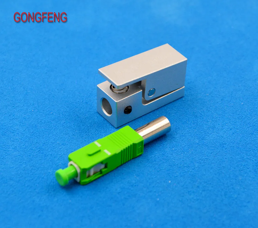 GONGFENG 1 шт. оптоволоконный разъем LC фланец квадратное волокное без оболочки SMA905 адаптер соединитель модуль специальная