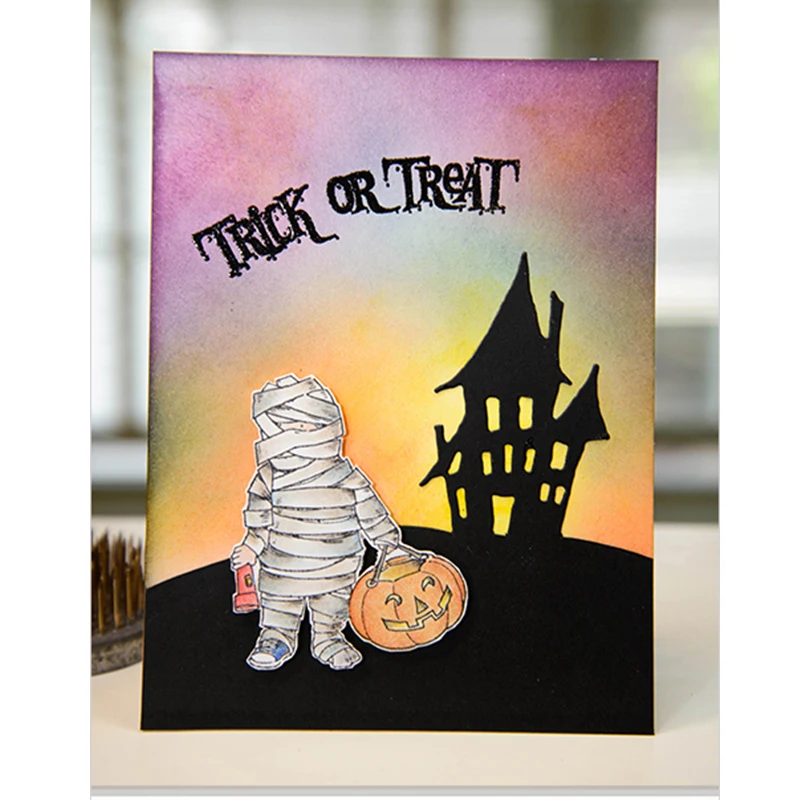 Металлические Вырубные штампы с привидениями на Хэллоуин новые трафареты для