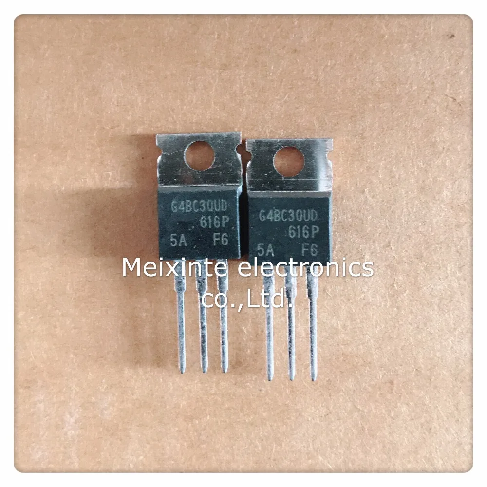 50 шт./лот G4BC30UD = G4BC30KD IRG4BC30UDPBF 23A 600V 125W TO-220 полевая бтиз трубка с эффектом |