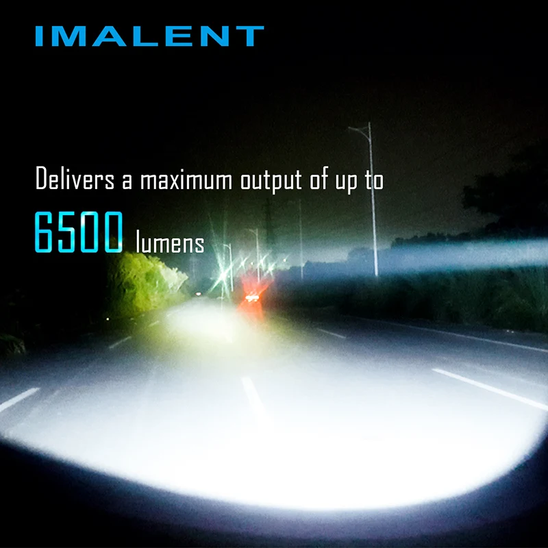 IMALENT R70C заводской выход Мощный светодиодный фонарик CREE XHP70.2 6500 люмен