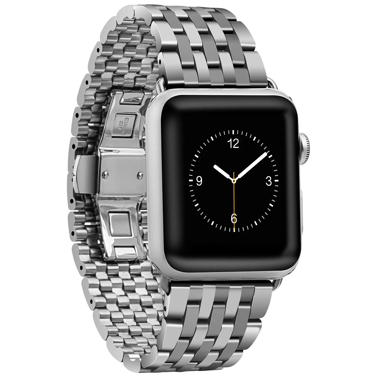HOCO ремешок из нержавеющей стали для Apple Watch Band 44 мм 42 40 38 Серия 1 2 3 4 Бабочка Пряжка