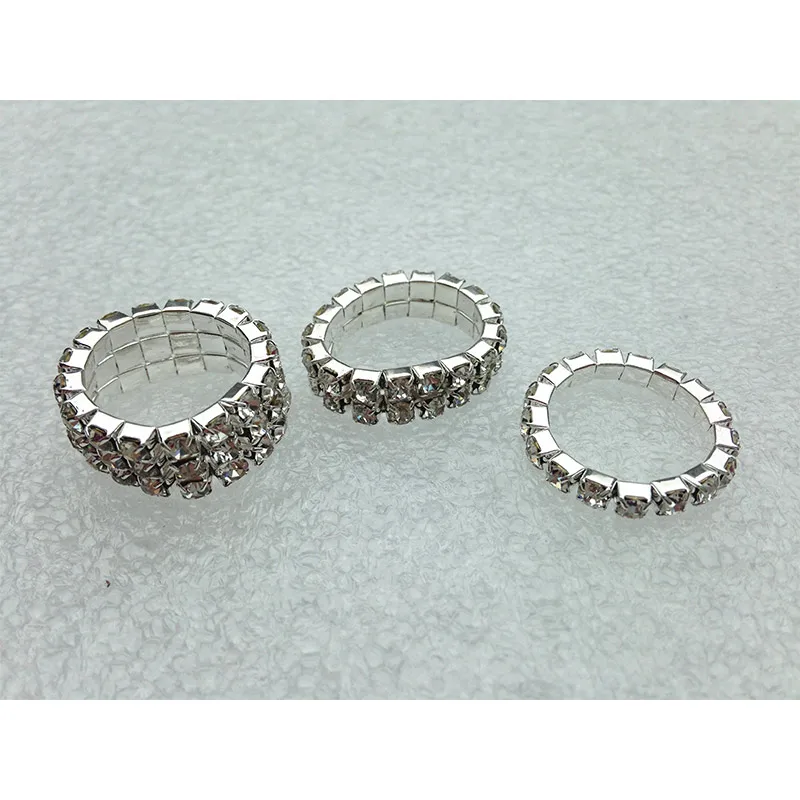 Новое поступление милые кольца со стразами для женщин эластичные свободного