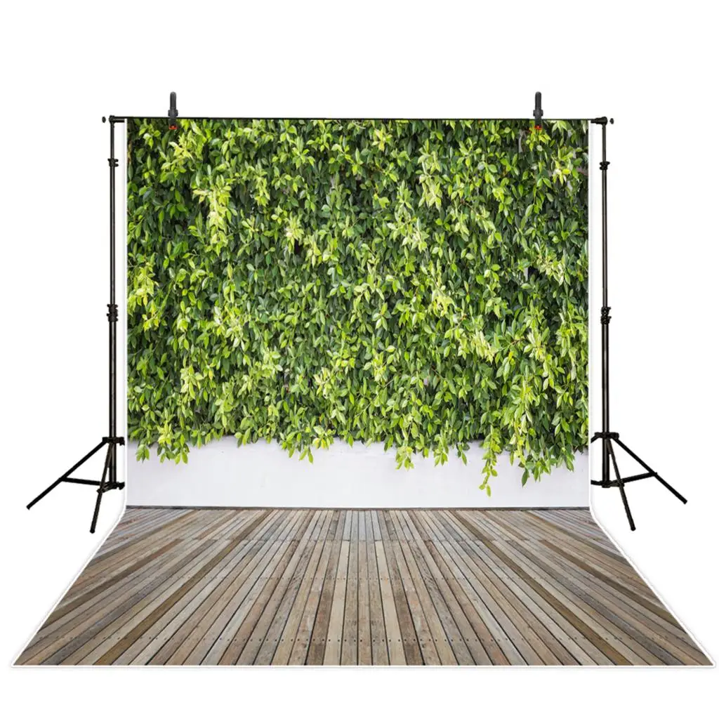 Фон для фотосъемки Allenjoy с изображением старых садов зеленых растений стен
