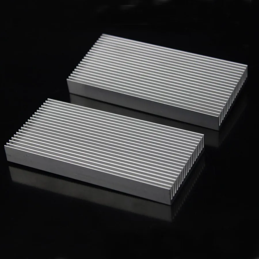Gdstime 5pcs 100mm x 48mm 11mm Silver Aluminum Heat Sink Radiator Heatsink IC Chip Cooling Cooler 100x48x11mm | Компьютеры и офис