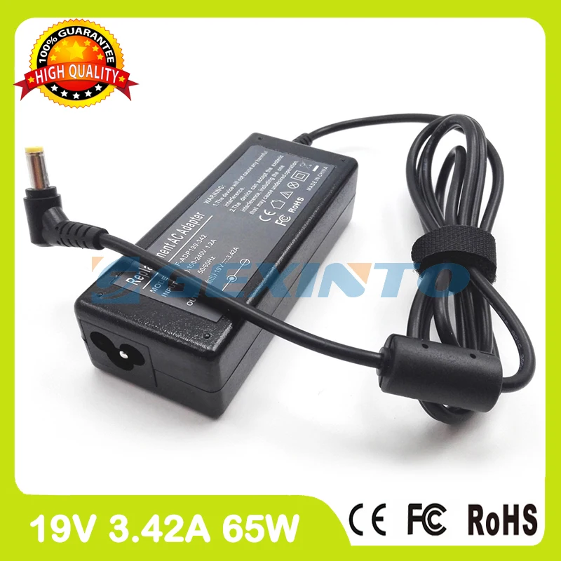 

19V 3.42A 65W laptop charger ac adapter ADP-65HB BB for asus P30G P43F P450L PL80J Pro4GSL Pro450 R403V