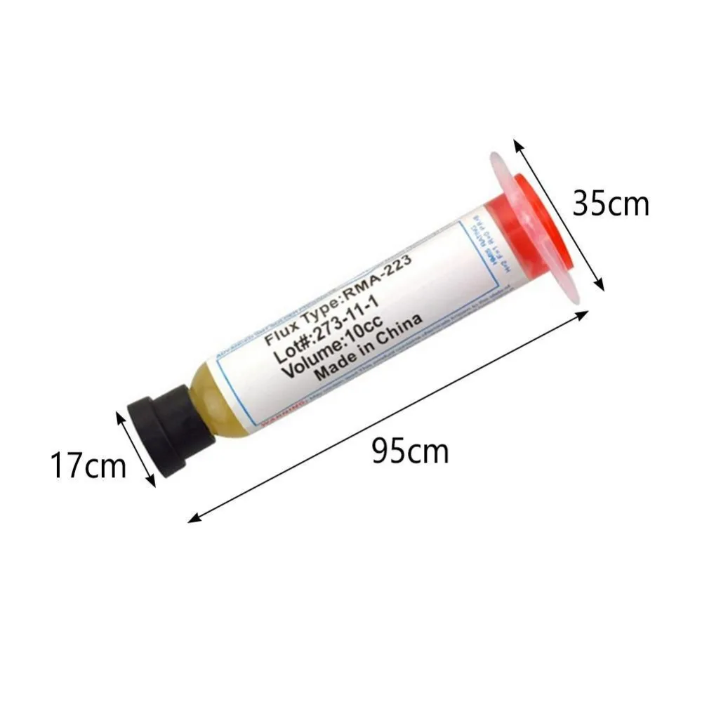 2 шт. иглы в форме 10cc RMA 223 с мягким наконечником шприц флюс паяльной пасты Смазка