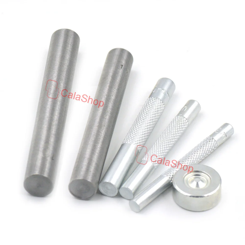 1 компл./лот инструмент для двойных куполообразных колпачков Заклепки Шпильки