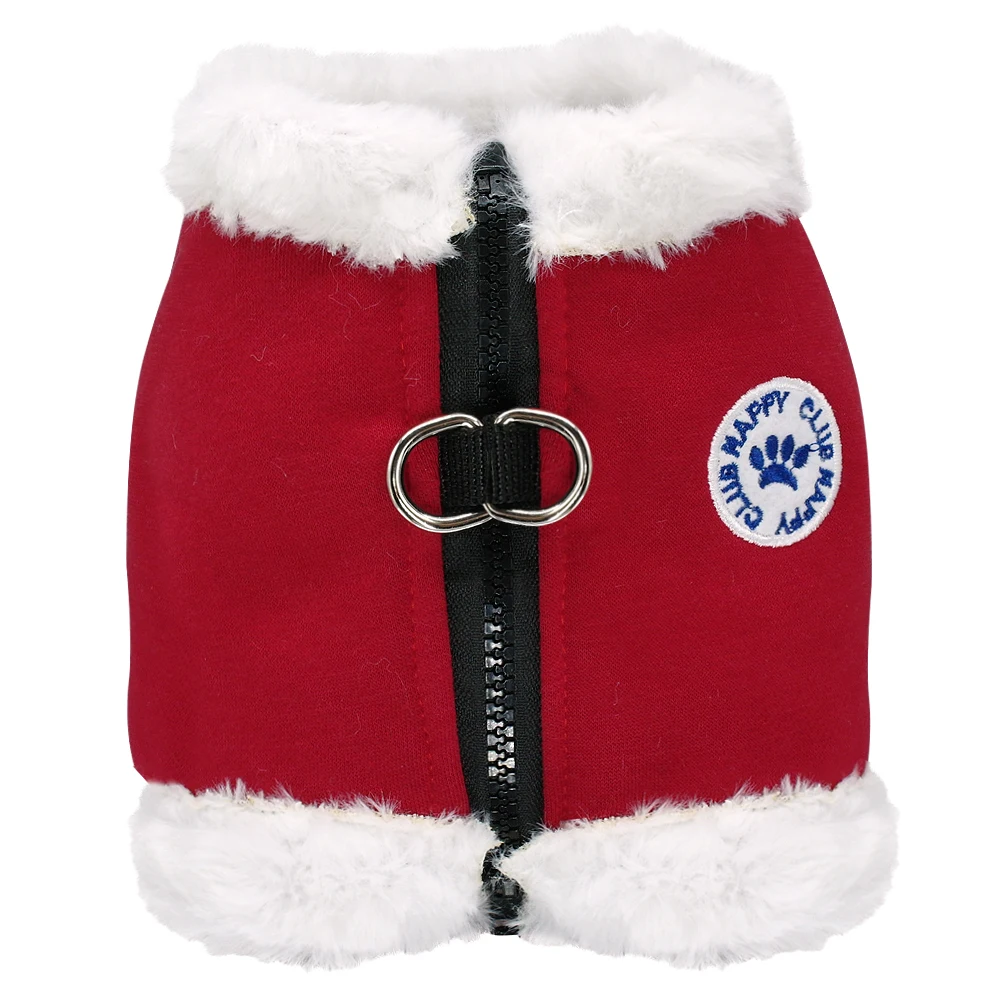Поводок для собак чихуахуа для маленьких собак, Светоотражающий Жилет для домашних животных, теплый зимний поводок для маленьких и средних питомцев, щенков, Мопсов