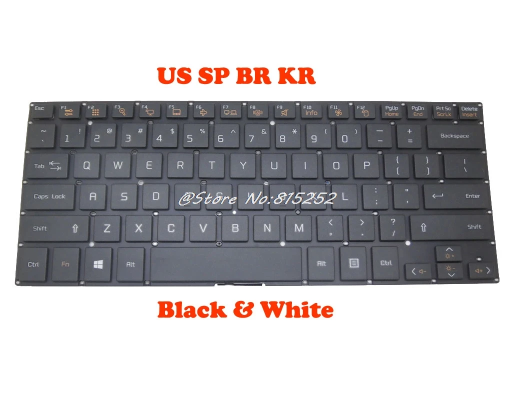 Клавиатура для LG 13U360 AEW73669813 AEW73669811 BR Brazil AEW73669804 M15C26E0-1611 161R Испания SP Корея KR AEW73669803