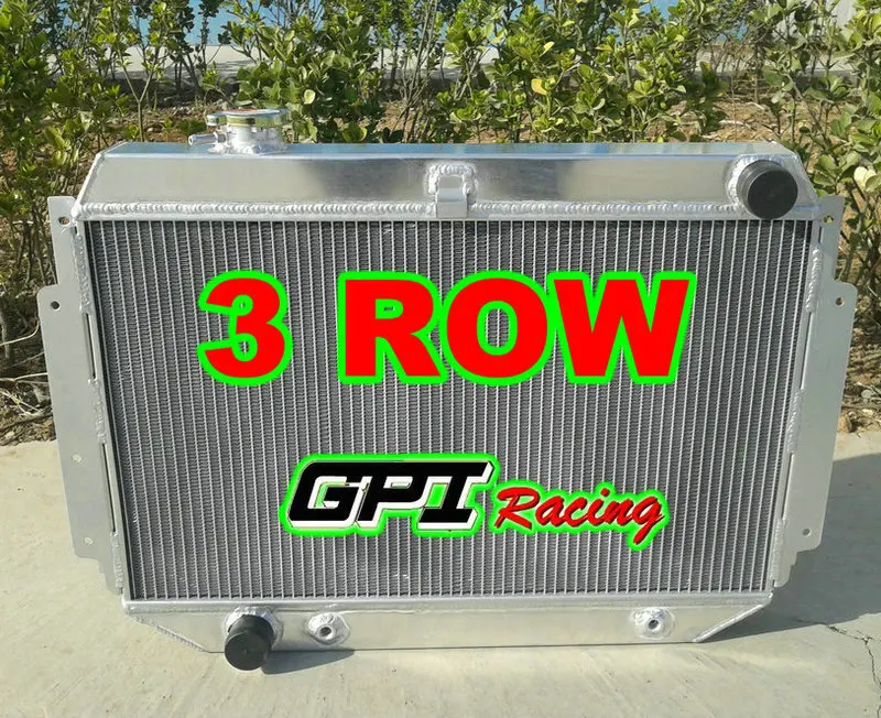 3 ряда GPI радиатор из алюминиевого сплава для Holden HQ HJ HX HZ Kingswood V8 + 2 вентилятора| |