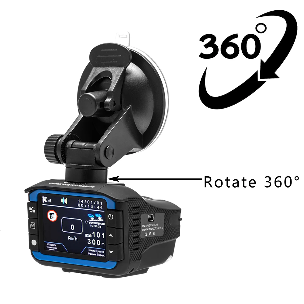 Авто 3 в 1 Dash Cam Автомобильный видеорегистратор радар-детектор gps трекер вождения