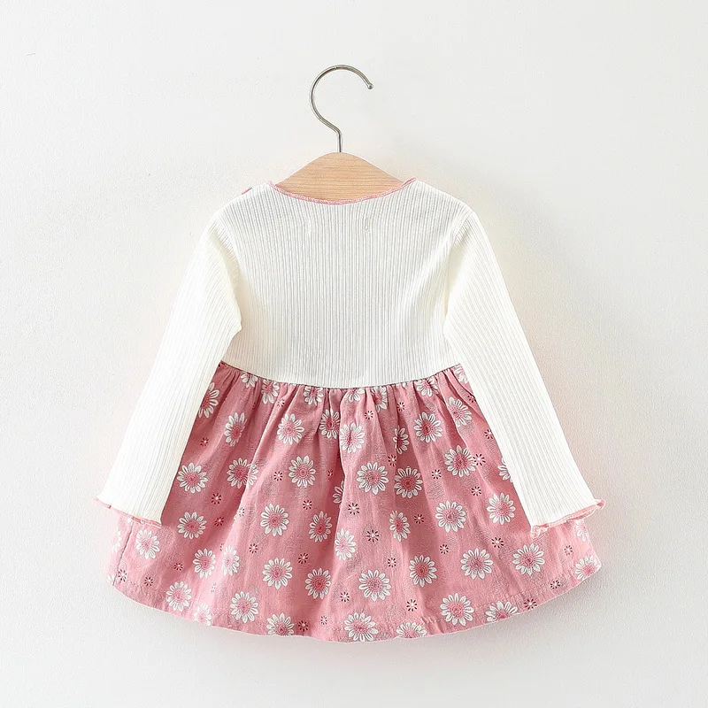 Baby girls dress 2019 autumn spring newborn girl fashion long sleeve printing princess dresses for bebe birthday party clothing | Детская
