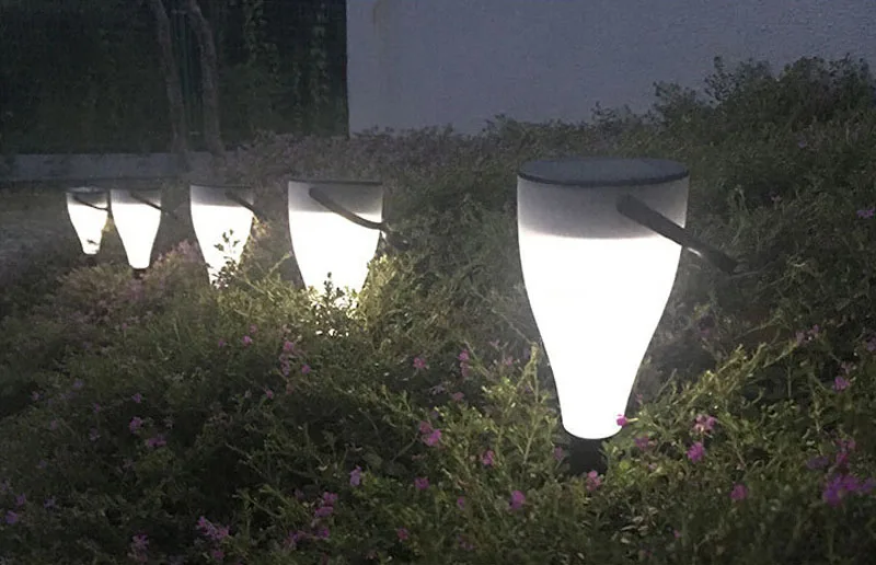 Новые Красочные Солнечный СВЕТ Спайк Пятно Света Прожектор Пейзаж Сада Двор Путь