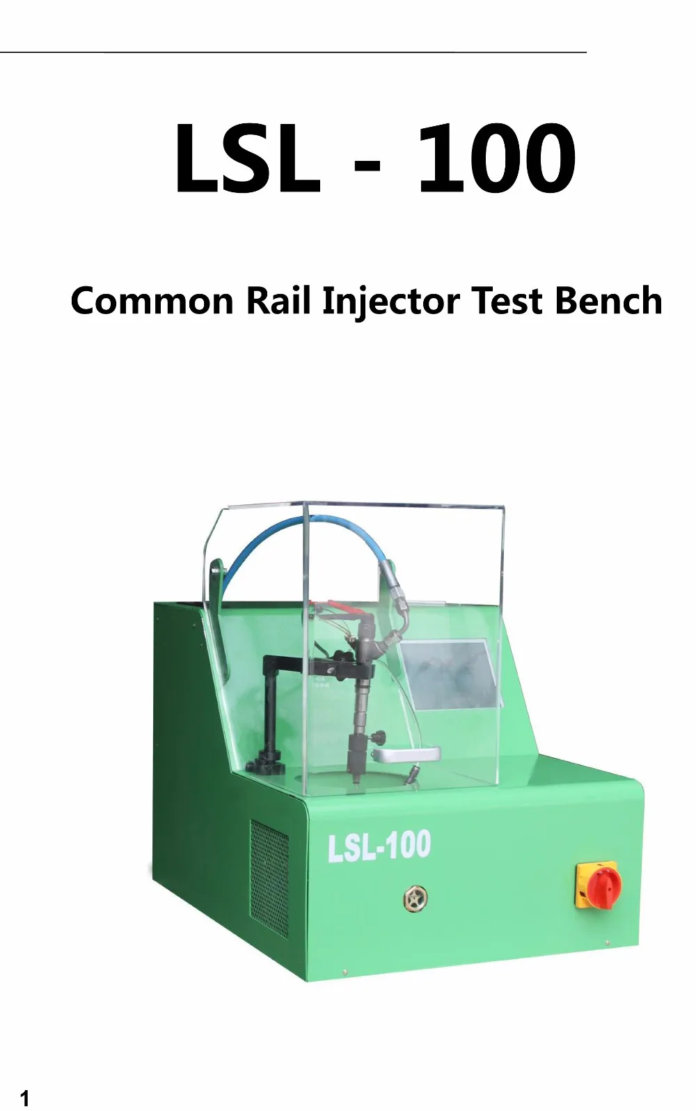 ERIKC LSL100 Common Rail испытательный стенд для всех дизельных инжекторов