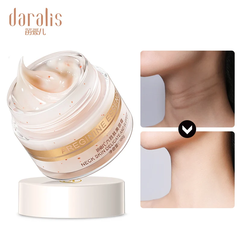 Увлажняющая Маска Daralis Six Peptide для шеи против морщин старения разглаживания кожи