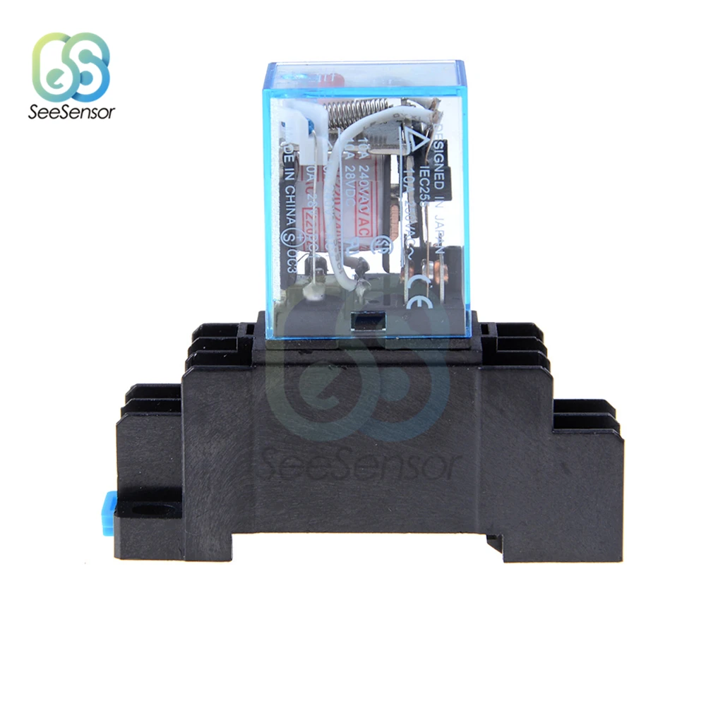 DC 12V AC 220V LY2NJ HH62P HHC68A-2Z электронное Микро Мини электромагнитное реле 10A 8PIN катушка