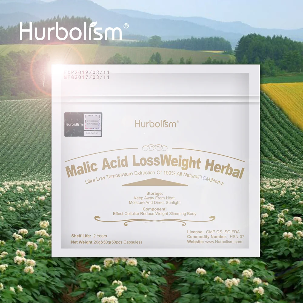 

Hurbolism New formula Natural Formula L-Malic Acid Loss Weight Herbal to exclude Waste, Fat. Get a Slim Body