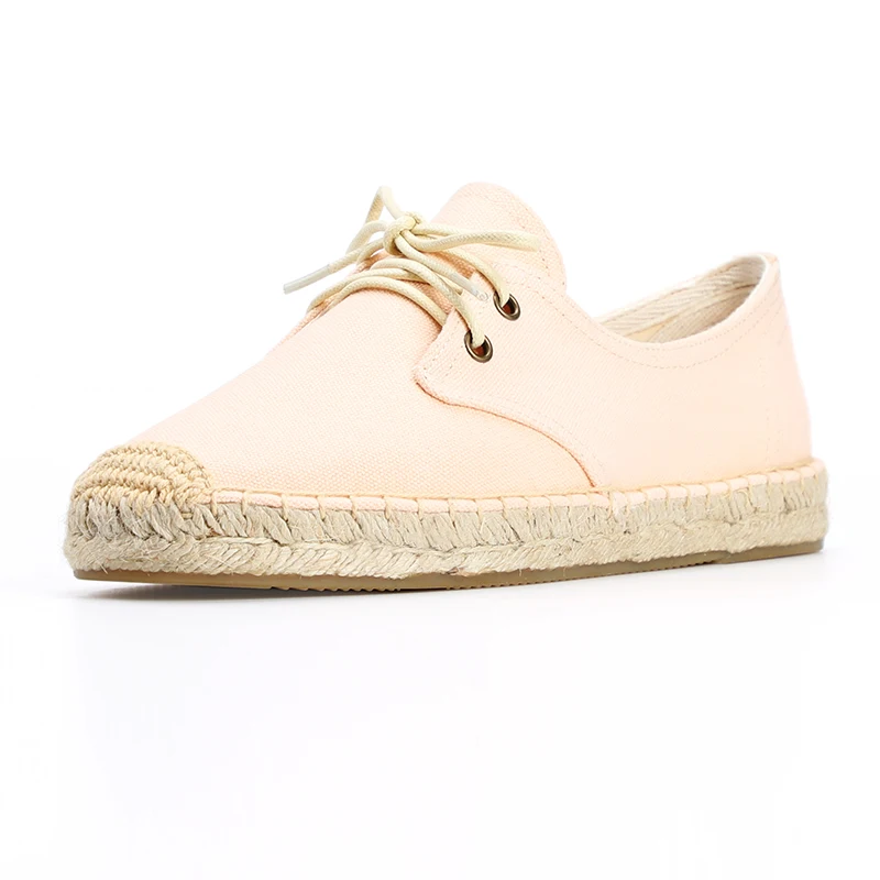 

2020 women spring summer flat sneakers , espadrilles lace up sneakers