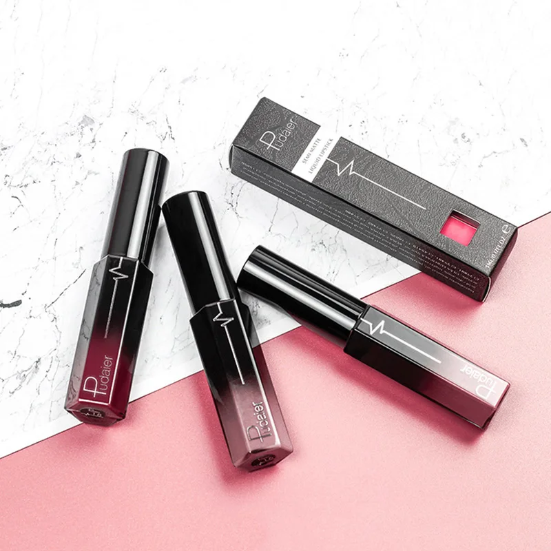 Hot Sale Matte Lip Glaze Liquid Lipstick Nude Tint Waterproof Long Lasting Cosmetics JLRS 2019 |