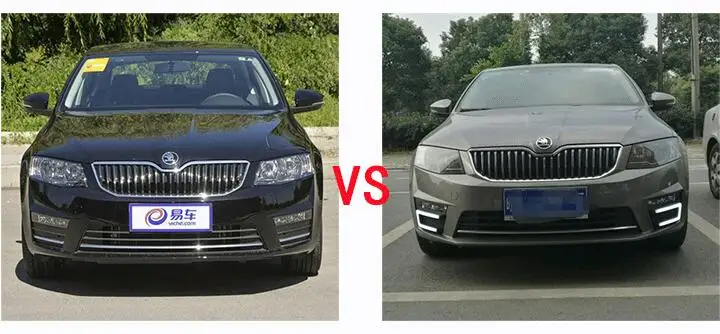 Горячая распродажа! 12 В 6000 К светодиодный DRL Дневной ходовой светильник чехол для Skoda Octavia RS A7 светодиодный противотуманный светильник s Стайлинг автомобиля
