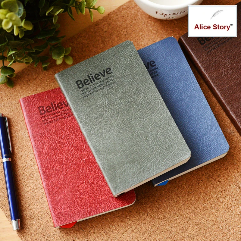 Винтажная записная книжка A6 мягкая обложка из искусственной кожи дневник