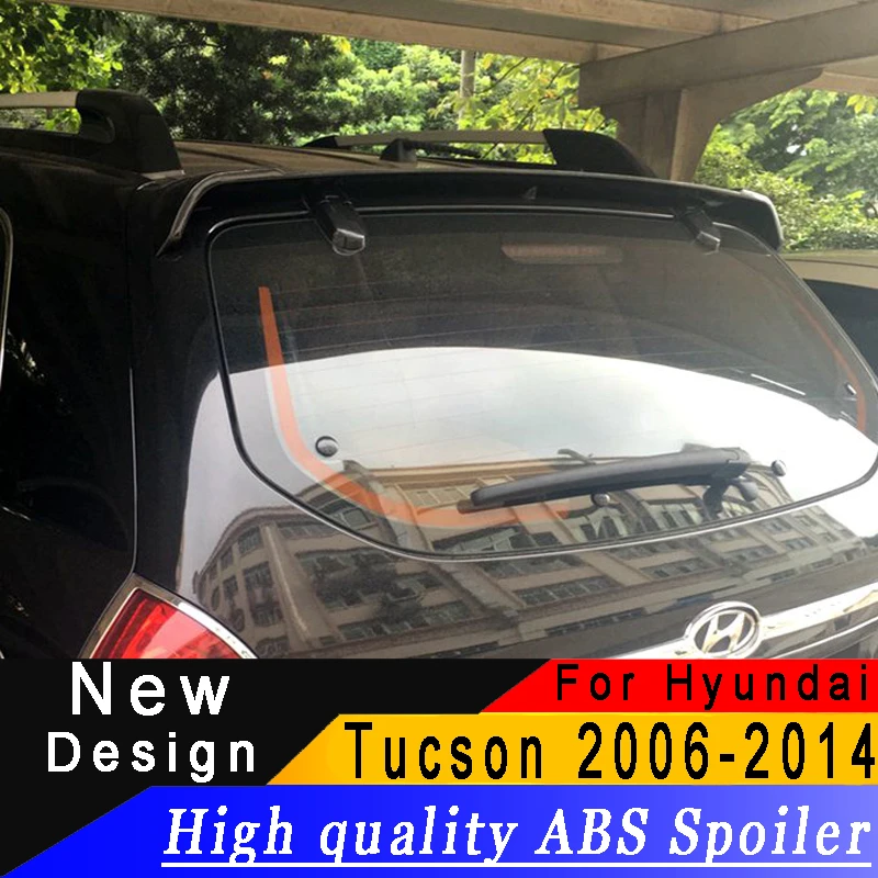 Для hyundai Tucson 2006 2007 2008 2009 2010 2011 2012 2013 ABS Материал грунт или какой-либо цвет заднего крыла