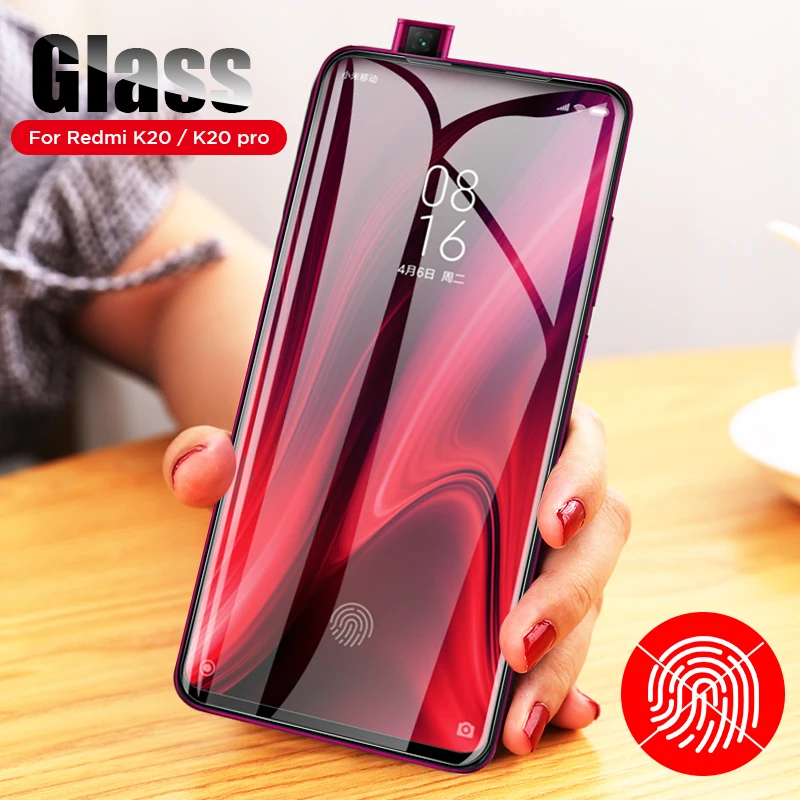 Полное покрытие закаленное стекло для Redmi 8 K20 Note Pro Защита экрана Xiaomi 7 7A Mi 9T