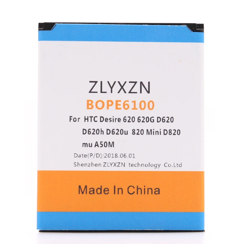 2700 мА/ч BOPE6100 Батарея для htc Desire 620 620G D620 D620G D820MT D820mini D820MU A50M мобильного