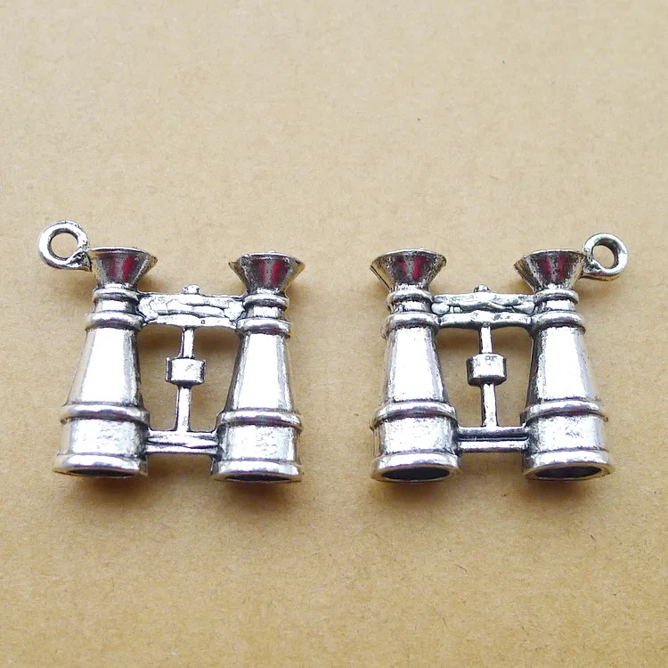

50pcs Charm telescope pendants 20*22mm Antique silver Handmade Jewelry findings Making DIY Supplies Alloy accessories Hot gift